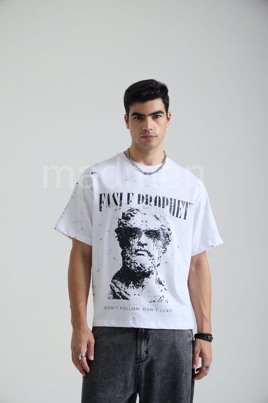 BROWN TEE HALF