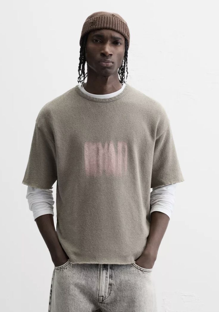Los Angeles Airbrush Graphic Oversized T-Shirt