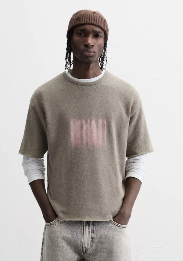 Los Angeles Airbrush Graphic Oversized T-Shirt