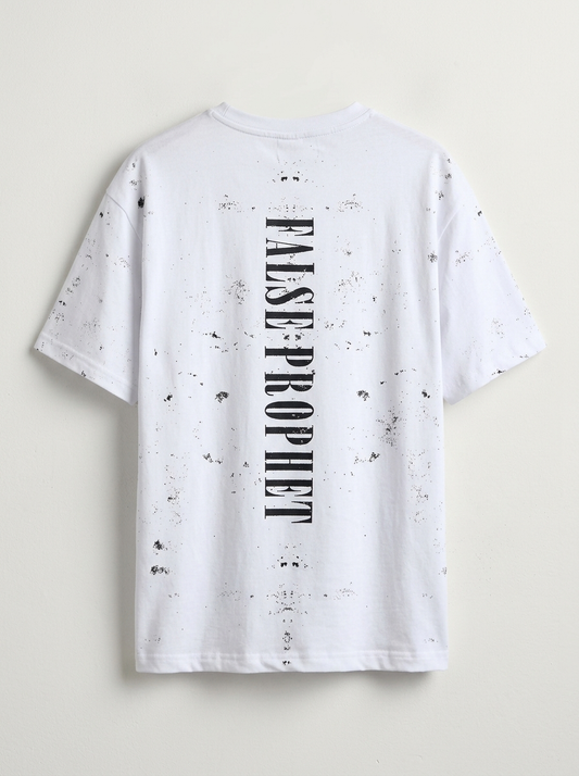 FALSE PROPHET graphic tee by Hollyshac, back view
