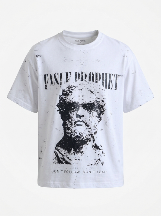 FALSE PROPHET graphic tee by Hollyshac, front view