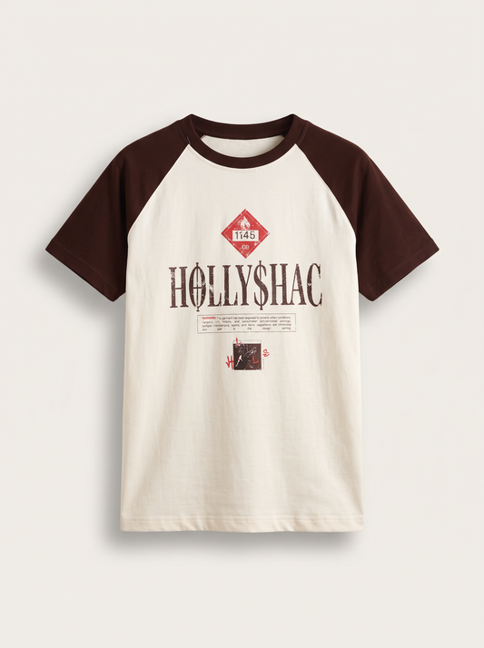 DIVISION 1145 graphic tee by Hollyshac, front view